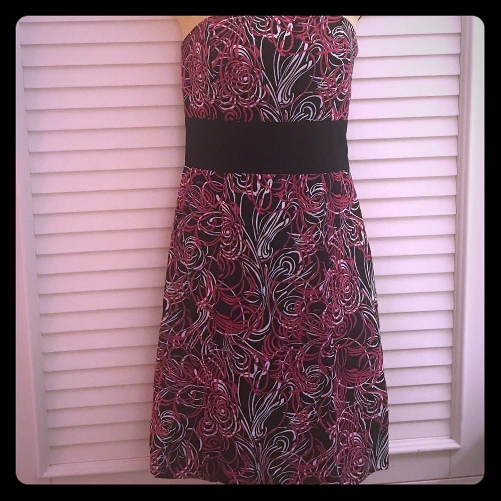 LOFT strapless dress